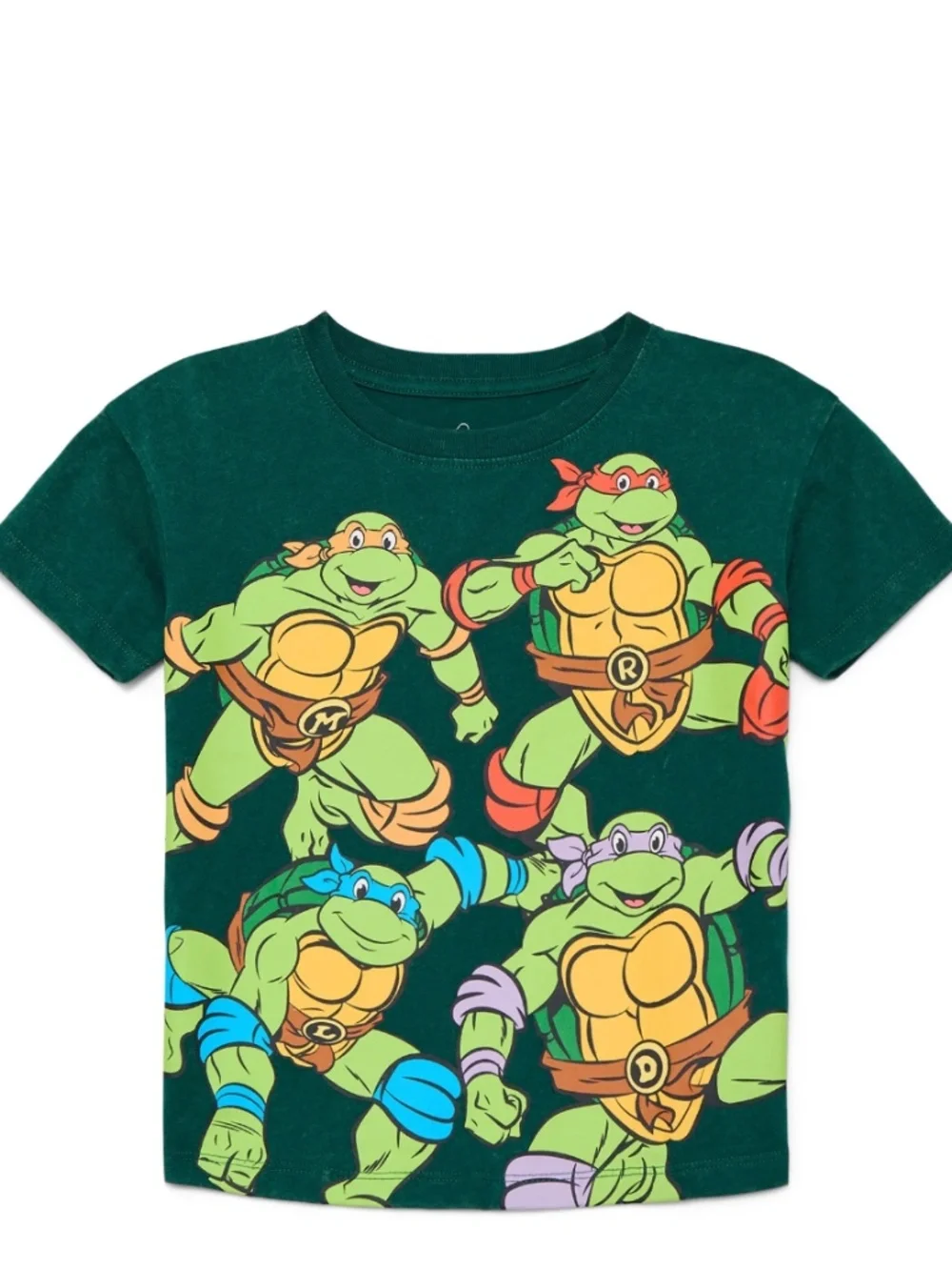 Teenage Mutant Ninja Turtles Boys Green Tee Shirt Size 5T NWT